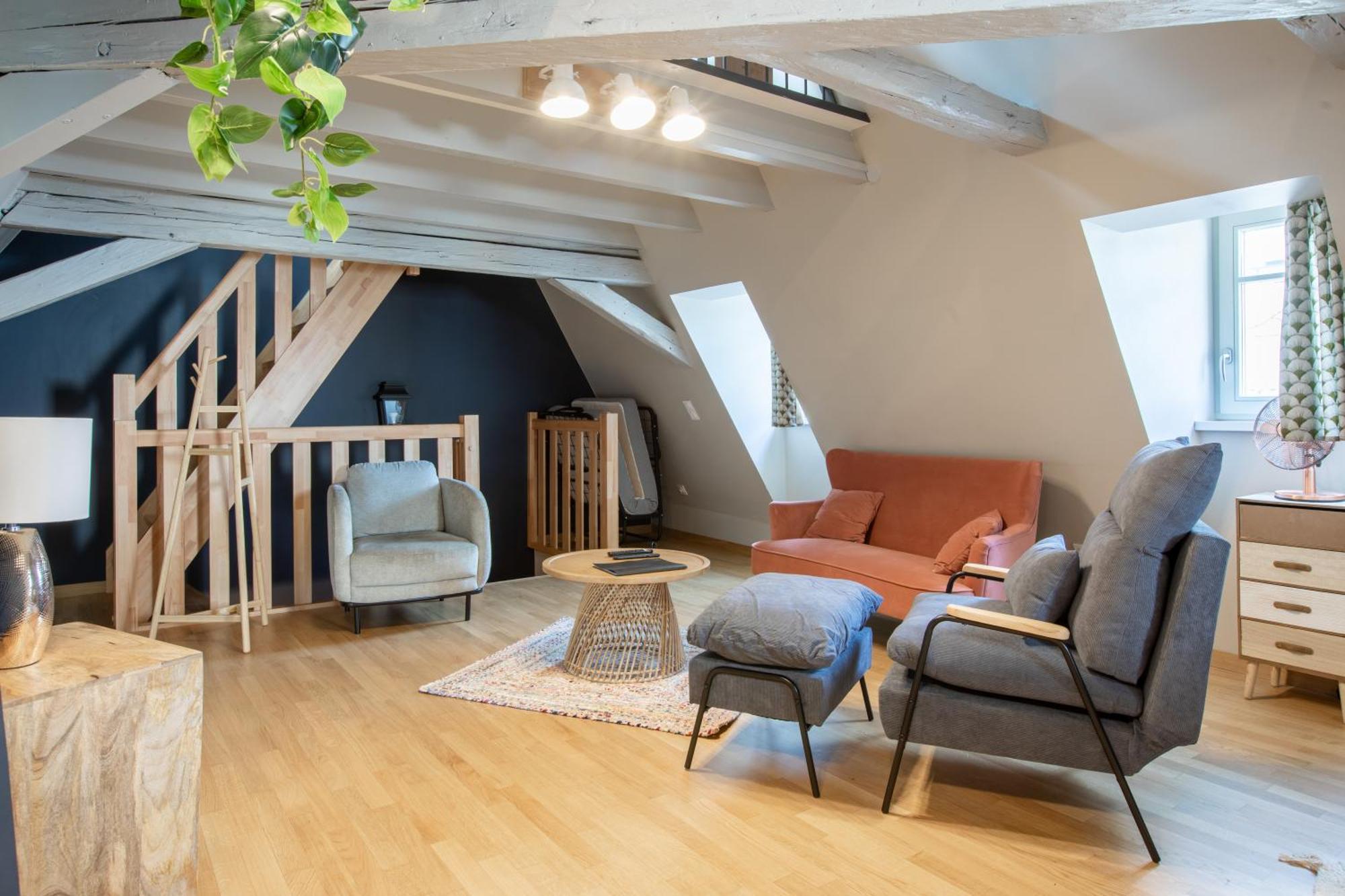 Appartamento Duplex Atypique Au Coeur De Mulhouse Esterno foto
