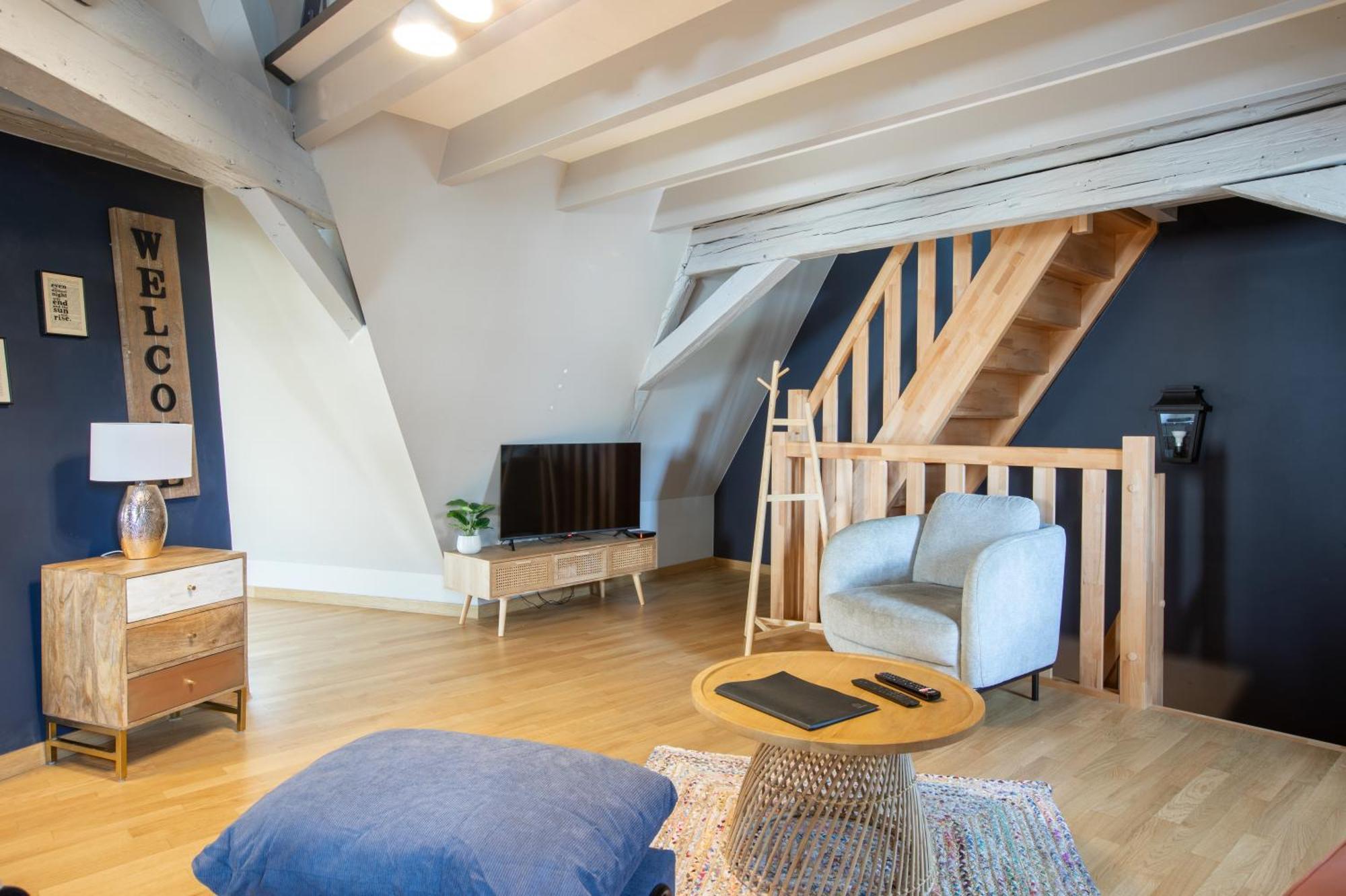 Appartamento Duplex Atypique Au Coeur De Mulhouse Esterno foto